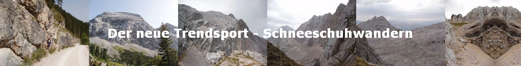 Der neue Trendsport - Schneeschuhwandern